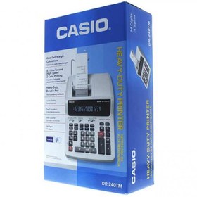 تصویر ماشین حساب مدل DR-240TM کاسیو ا Casio DR-240TM calculator Casio DR-240TM calculator