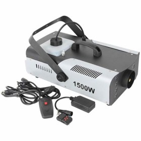 تصویر دستگاه رقص نور و مه ساز FOG MACHINE 1500 W 