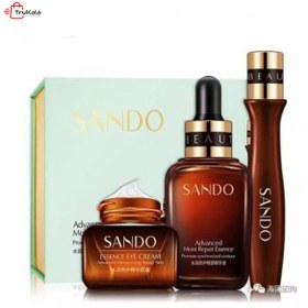 تصویر ست مراقبتی تخصصی دور چشم 3 کاره سندو Sando 3-function specialized eye care set