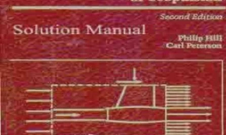 خرید و قیمت Solution Manual for Mechanics and Thermodynamics of Propulsion – Philip Hill, Carl ...