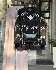 تصویر ست مانتو شلوار نسیم سایز ۱ مناسب ۳۸ تا ۴۲ و سایز ۲ مناسب ۴۴ تا ۴۸ 