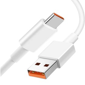 تصویر کابل شارژ USB به تایپ سی شیائومی مدل توربو شارژ Xiaomi کابل تبدیل کابل تایپ سی مبدل USB به Type-C