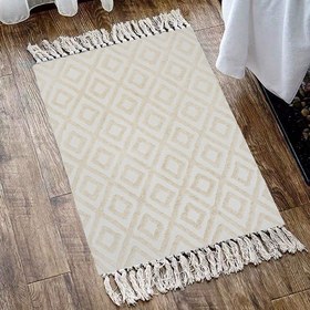 تصویر فرش ماشینی بوهو طرح مراکشی سایز ۱۲۰ در ۱۸۰ 