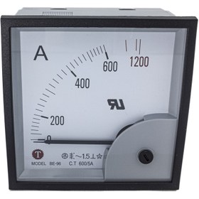 تصویر آمپرمتر Taiwan Meters مدل BE-96 متناوب AC به 5A تایوان 