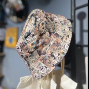 تصویر کلاه باکت شمعی طرح one piece 