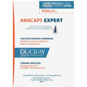 تصویر کپسول آناکپس اکسپرت anacaps expert مناسب ریزش موی مزمن ۹۰ عددی anacaps expert