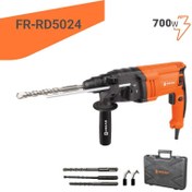 تصویر دریل بتن کن فریک مدل FR-RD5024 ظرفیت ۲۴ میلی‌متر ۴ شیار ۷۰۰ وات 