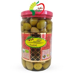 تصویر زیتون زرد ارگانیک درجه دو 700 گرمی فدک 