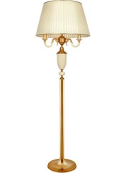 تصویر آباژور کنار سالنی مولن فرانسوی آنتیک کرم کد1517 