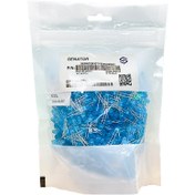 تصویر ال ای دی اوال آبی LED