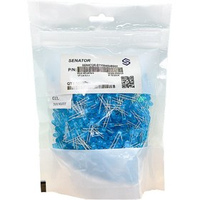 تصویر ال ای دی اوال آبی LED