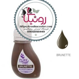 تصویر رنگ برونت پیور بایوتاچ قهوه ای متوسط زیتونی Brunette pure 3mil 