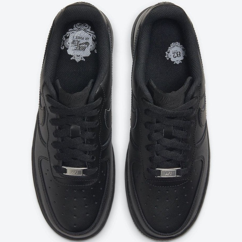 nike air force 1 brick black