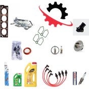 تصویر پک کامل تعمیر واشر سرسیلندر پژو ۴۰۵ 