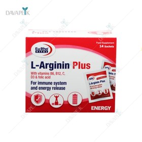 تصویر ساشه ال آرژینین پلاس یوروویتال EurhoVital L Arginin Plus Sachet