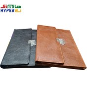 تصویر کارتابل چرمی قفلی دیپلمات 