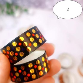 تصویر چسب واشی طلاکوب - 3 