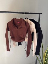 تصویر کراپ آستین دار بغل گت 