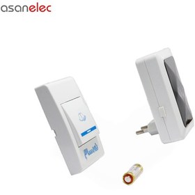 تصویر زنگ بی سیم نورسام زنگ بی سیم نورسام