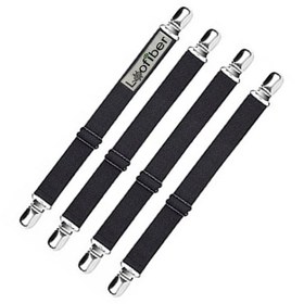 تصویر نظم دهنده روتختی و میز اتو مدل کشی-ساسبند-17 مجموعه 4 عددی - مشکی 