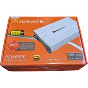 تصویر آمپلی فایر مونو ۶۵۰ برند آلفاسونیک مدل PSW-6500 Mono amplifier 650 RMS brand Alfasonic model PSW-6500