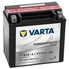 تصویر باطری باتری موتور سیکلت Ytx14 Bs 12V 12Ah Varta 