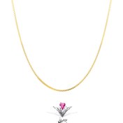 تصویر گردنبند طلا ونیزی کد N173 سایز ۴۰ سانتیمتر 