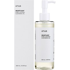 تصویر روغن پاک کننده آنوا مدل Heartleaf حجم ۲۰۰ میل مناسب انواع پوست 