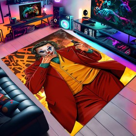تصویر فرش چاپی طرح جوکر کد G180 