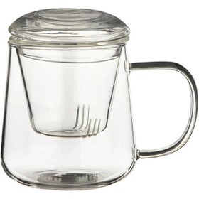 تصویر لیوان دمنوش پیرکس وی می 