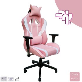 تصویر صندلی گیمینگ دخترانه DXRACER پاوید 