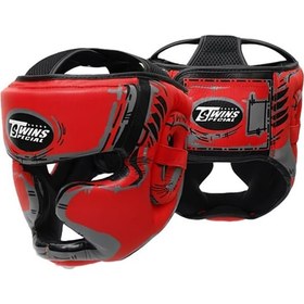 تصویر کلاه بوکس چرم TWINS COMIC 