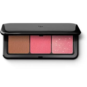 تصویر پالت رژ گونه کیکو میلانو رنگ Pink 03MULTI FINISH TRIO BLUSH &amp; BRONZER PALETTE 03 - Pink 