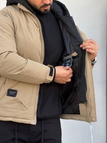 تصویر کاپشن پفی دو تیکه وارداتی 