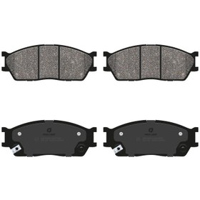 تصویر لنت ترمز پارس مناسب چرخ جلو Pars Lent 23873 Front Brake Pad For