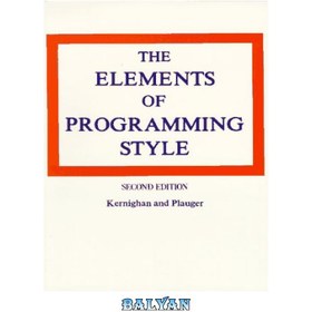تصویر دانلود کتاب The elements of programming style عناصر سبک برنامه نویسی