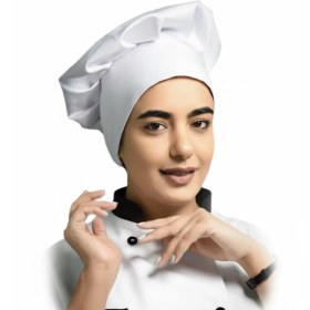 تصویر کلاه آشپزی پفکی مدل پیکو 