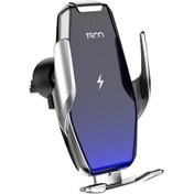 تصویر هولدر و شارژر بی سیم تسکو مدل THL1255W ظرفیت ۱۵ وات 