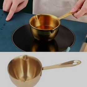 تصویر شیر جوش طلایی 