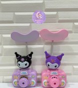 تصویر چراغ مطالعه و خواب کرومی و لبوبو دوربین دار 