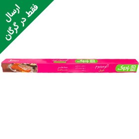 تصویر فویل آلومینیوم 60*300 بادوک (3متری) 