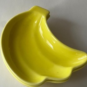 تصویر ست ۲ عددی مزه‌خوری طرح موز 