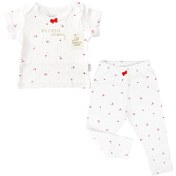 تصویر ست نوزادی دخترانه دانالو طرح گیلاس سایز ۰ تا ۳ ماه 