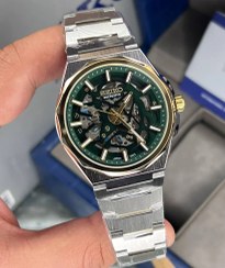 تصویر ساعت SEIKO مردانه سیکو اکسکلوسیو مدل 3225 رنگ نقره ای صفحه سبز 