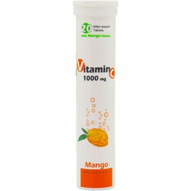 تصویر ویتامین ث جوشان اکسیر 1000 میلی گرم 20 تایی Vitamin C 1000 Mg Exir 20tab