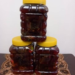 تصویر ترشی بادمجان شکم پر 