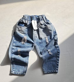 تصویر شلوار جین بچگانه 