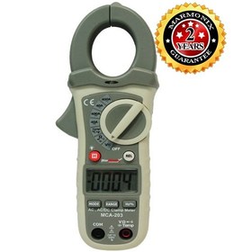 تصویر کلمپ آمپرمتر مارمونیکس مدل MCA-203 Marmonix Clamp Ampere meter MCA-203