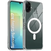 تصویر کاور پشت کریستالی مگ سیف دار Samsung Galaxy A07 