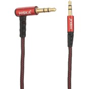 تصویر کابل استریو AUX W34 هیسکا hiska w34 aux cable
